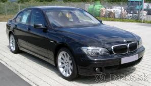 Prodám náhradní díly z BMW e65 730d 740d 745d BMW